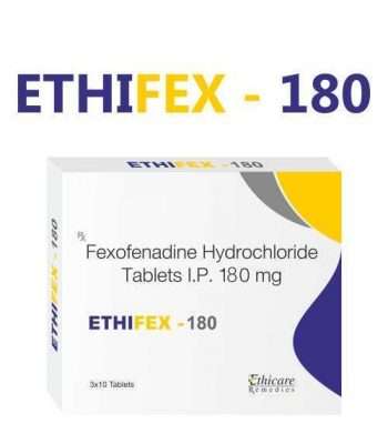 ETHIFEX-120-Fexofenadine 120mg Tablet- Ethicare Remedies